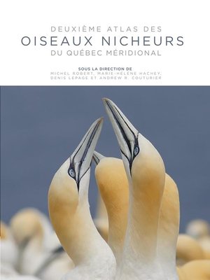 cover image of Deuxième atlas des oiseaux nicheurs du Québec méridional